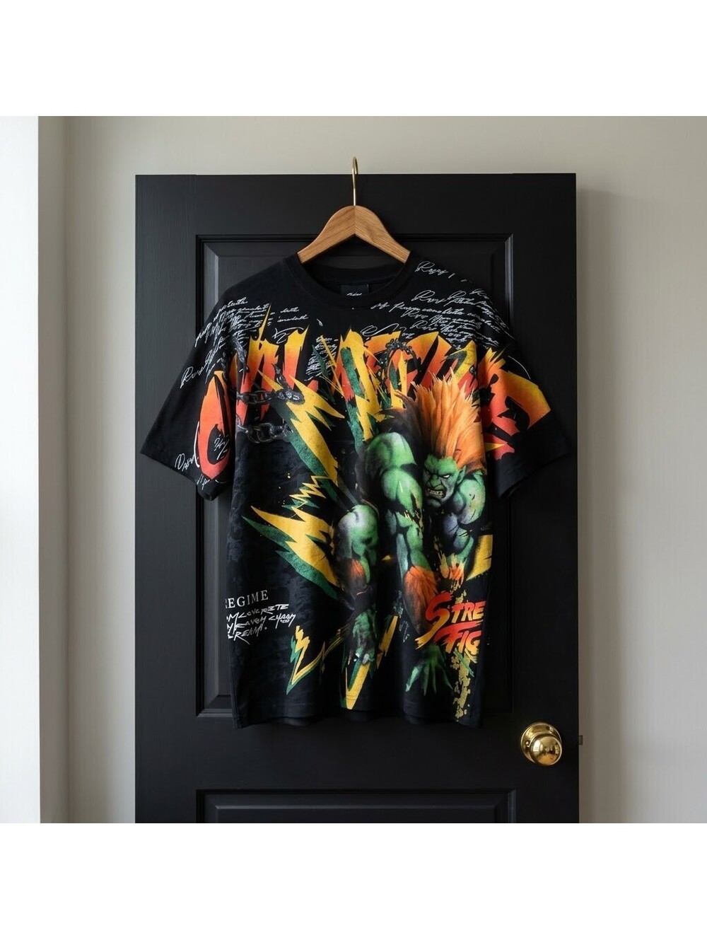 Civil Regime × Street Fighter Jimmy in Vintage Black (2XL)